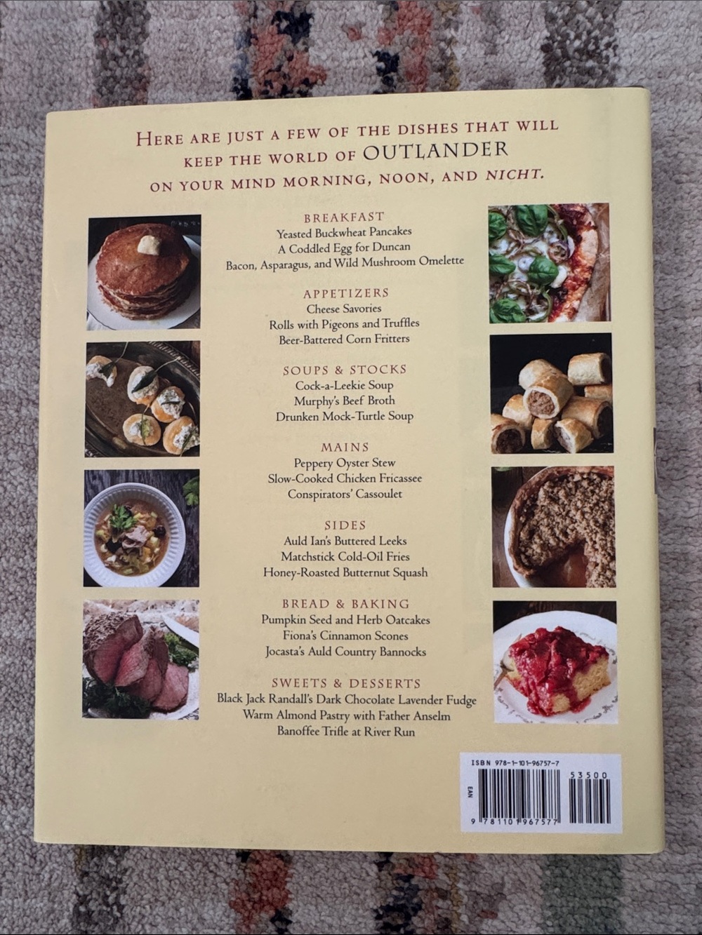 Outlander Kitchen Cookbook by Diana Gabaldon - Red Cover - Picture 6 of 6